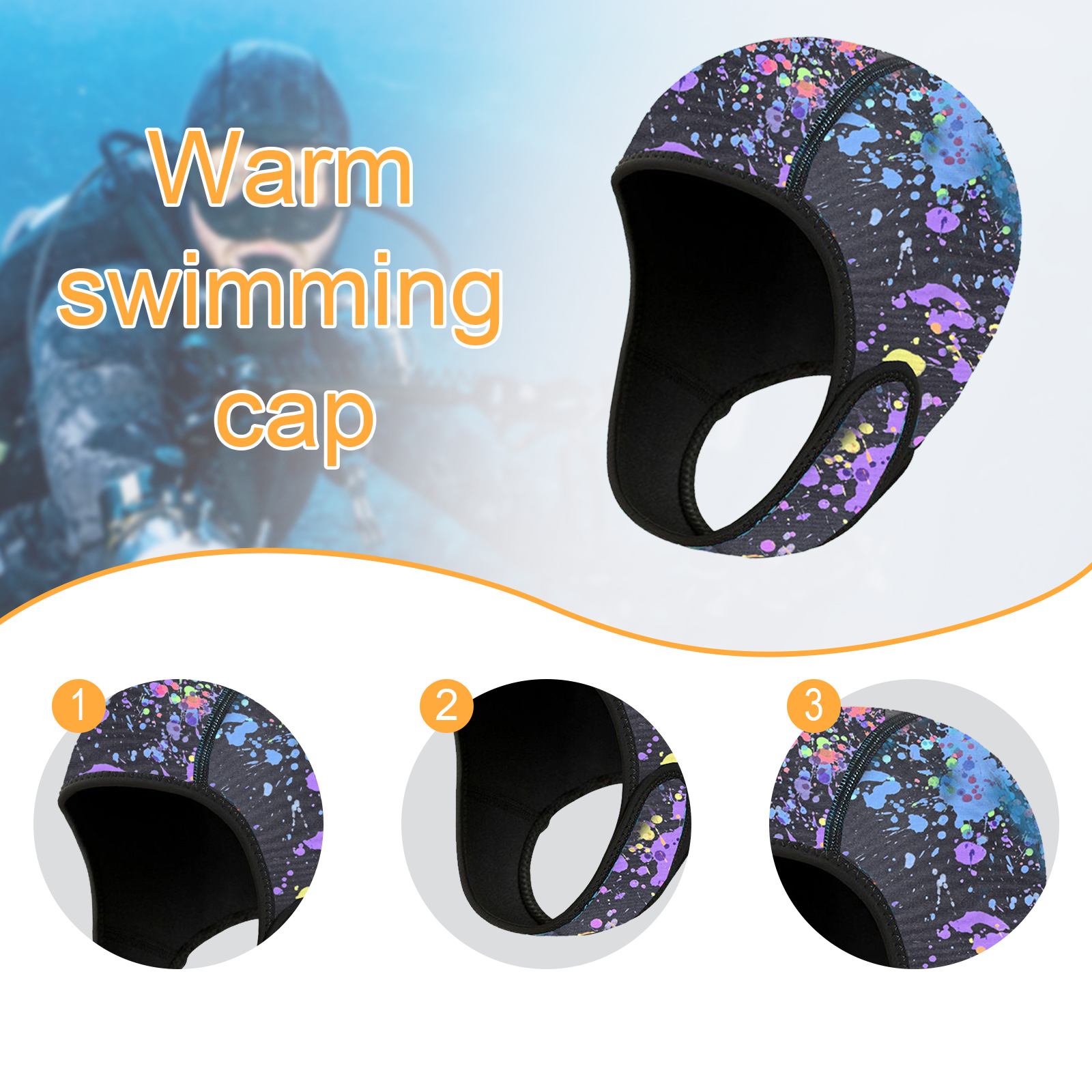 Scuba Dive Hood Swimming Cap 3 - огляд і ціна Wetsuit 3Mm Neoprene