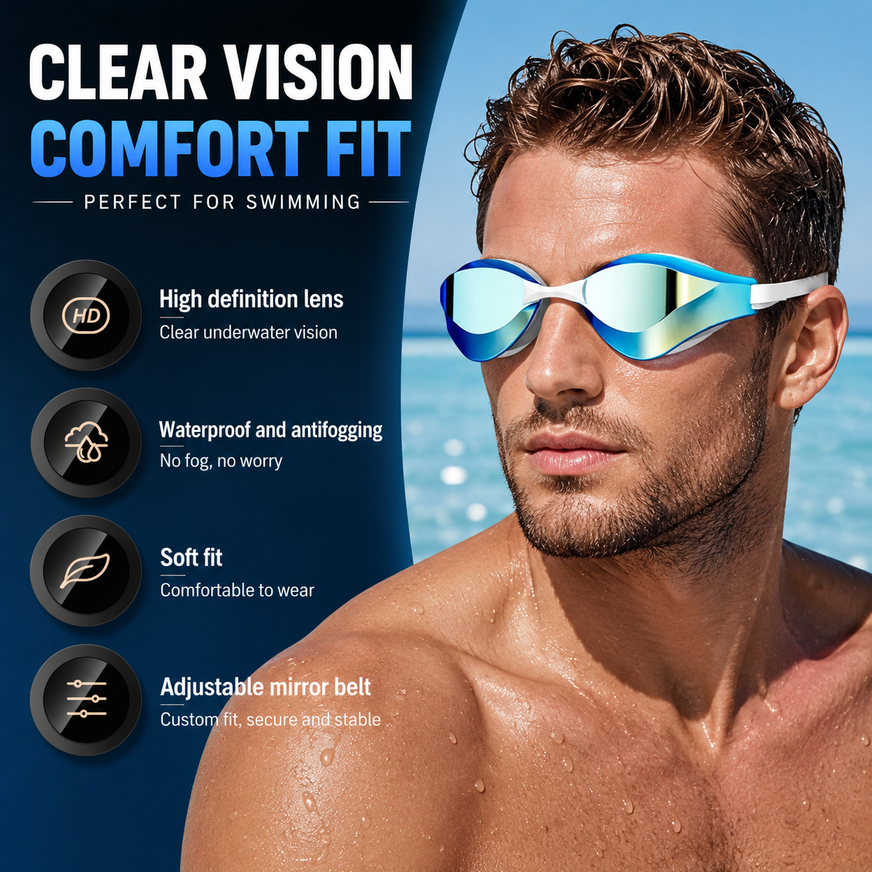 Professional Racing Swimming G - огляд і ціна Aquatic Sports Cap