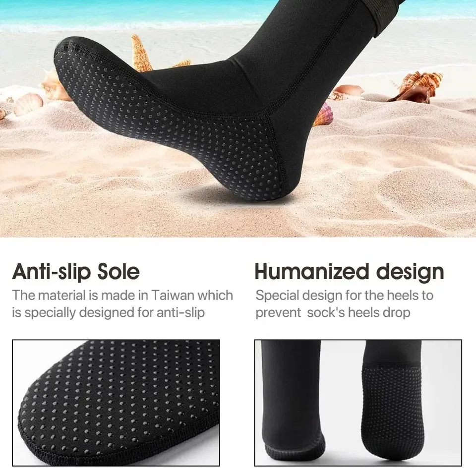 Neoprene Diving Socks 3mm Wets - огляд і ціна Wetsuit 3Mm Neoprene