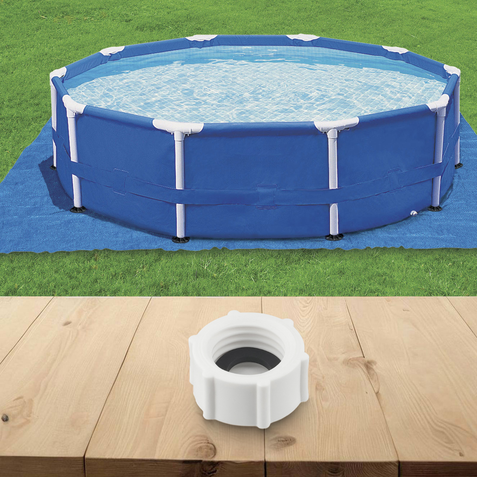 1pc Pool Drain Valve Cap 11456 - огляд і ціна Aquatic Sports Cap