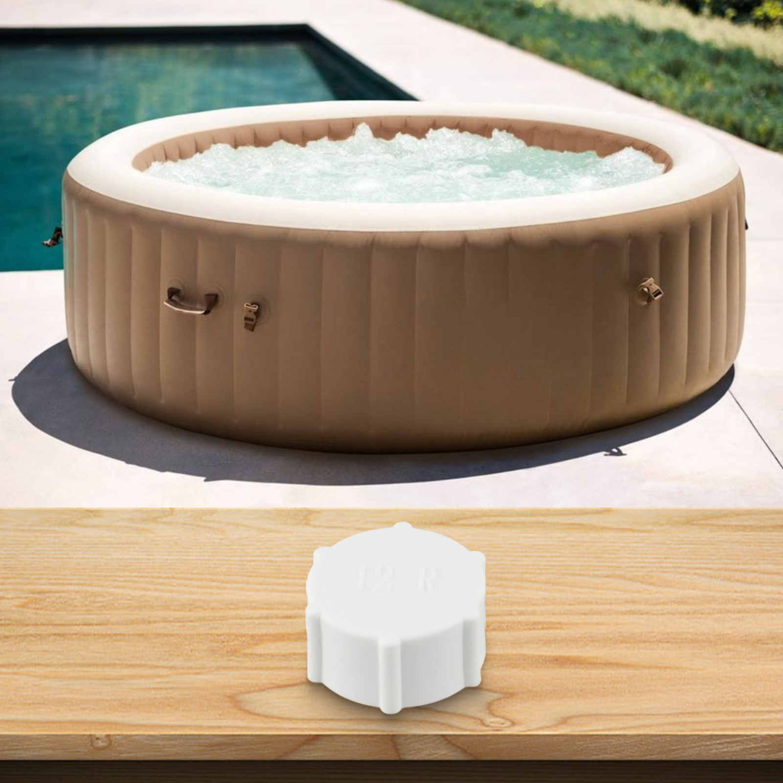 1pc Pool Drain Valve Cap 11456 - огляд і ціна Aquatic Sports Cap