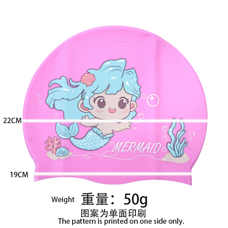 New Mermaid Swimming Cap Silic - огляд і ціна Aquatic Sports Cap