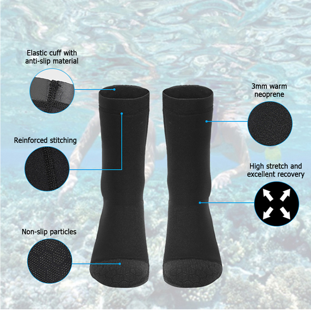 3MM Neoprene Wetsuit Socks War - огляд і ціна Wetsuit 3Mm Neoprene